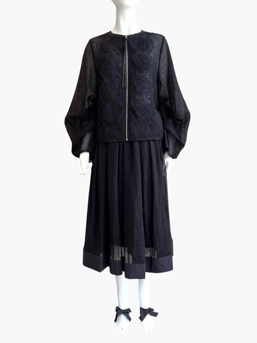 画像12: シアーメッシュ　スカート  (12)