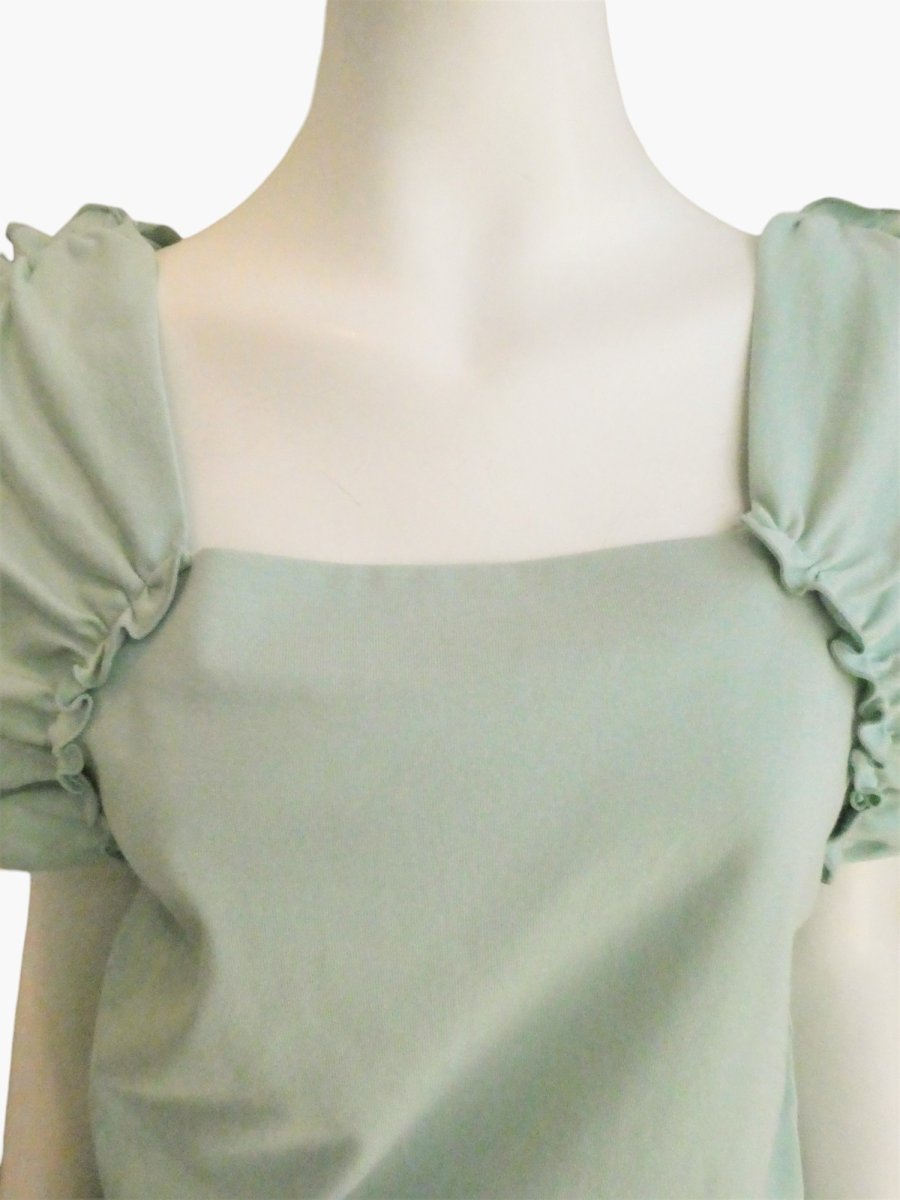 画像2: コーマ天竺　ギャザースリーブ (2)