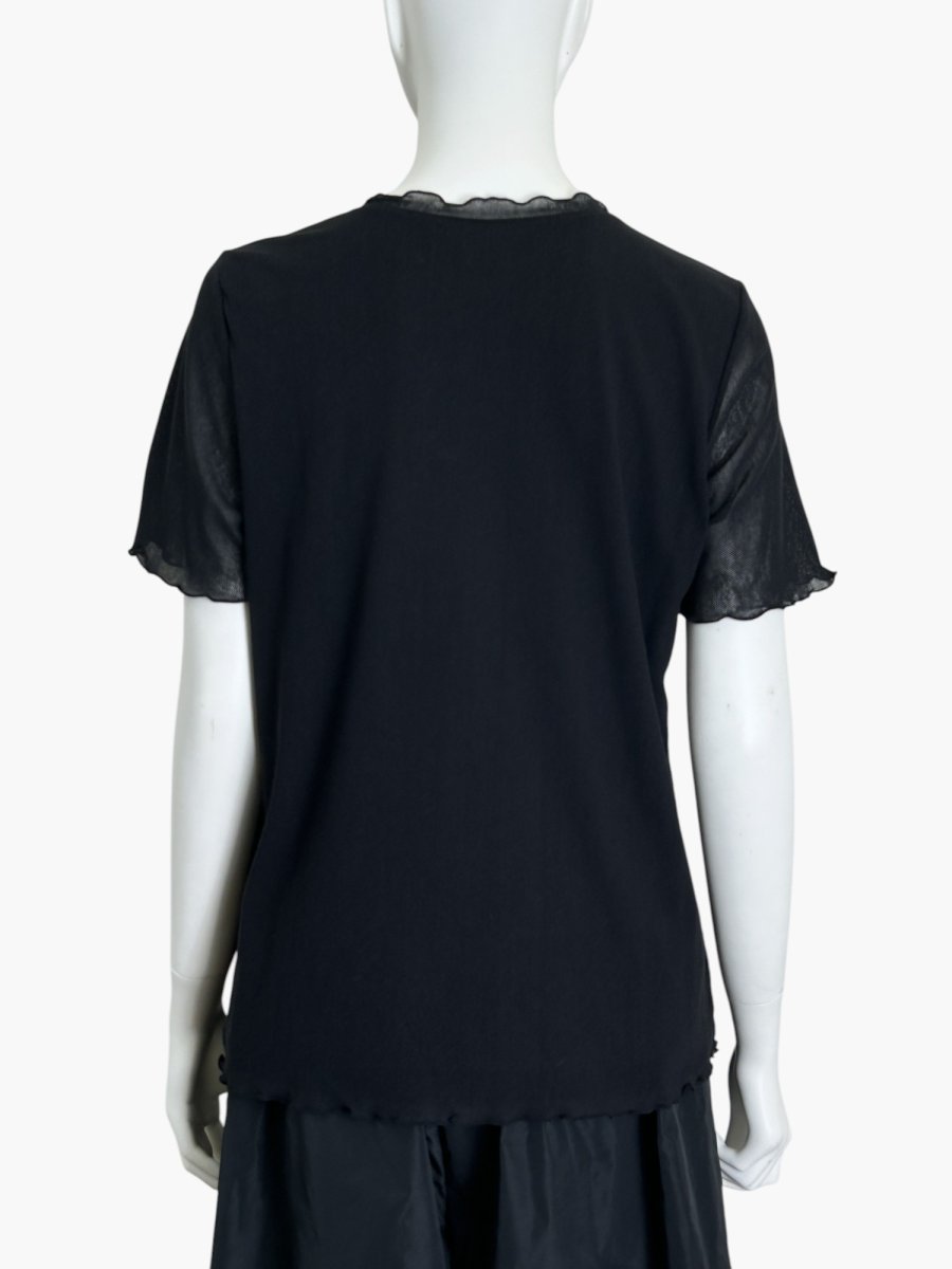 画像3: コットンチュールストレッチ　カットソー (3)