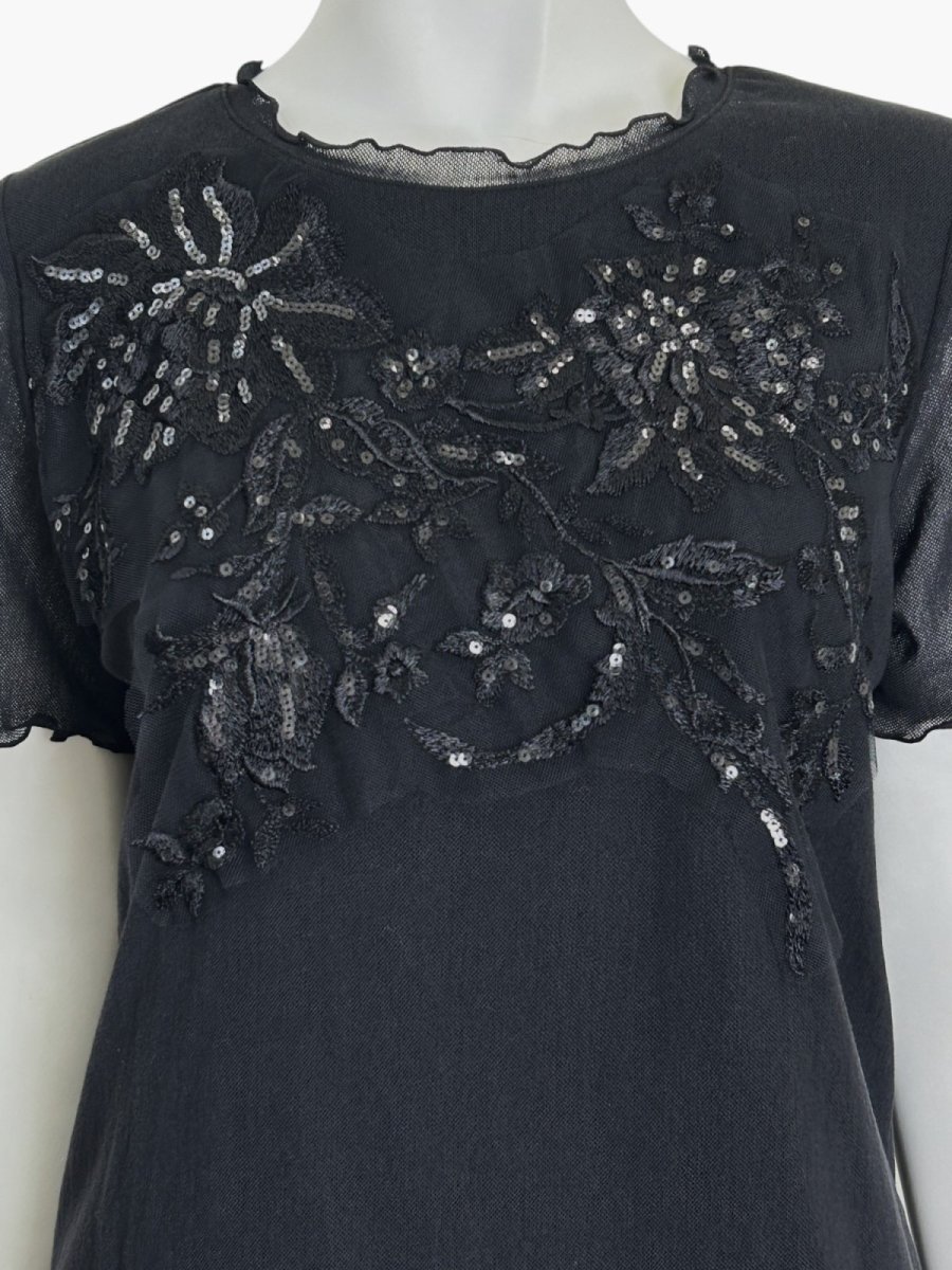 画像4: コットンチュールストレッチ　カットソー (4)