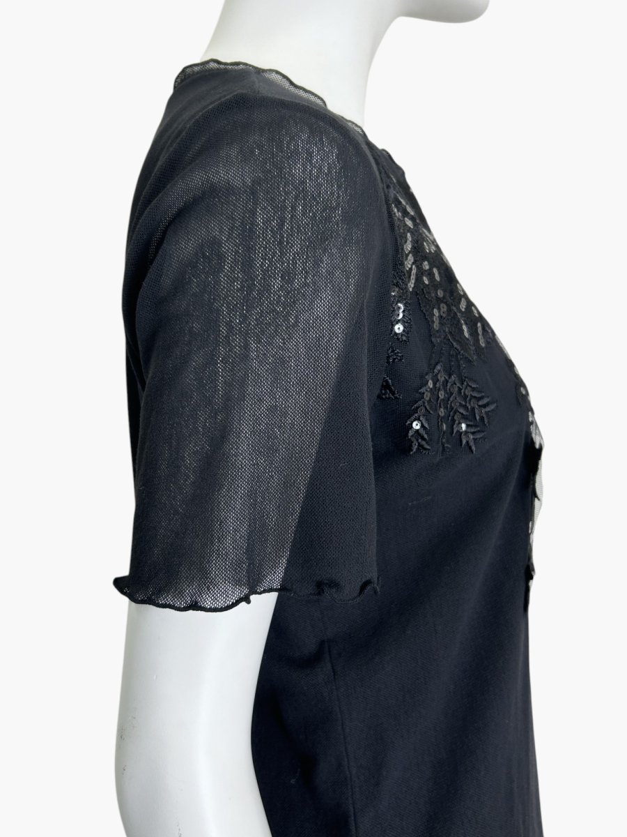 画像5: コットンチュールストレッチ　カットソー (5)