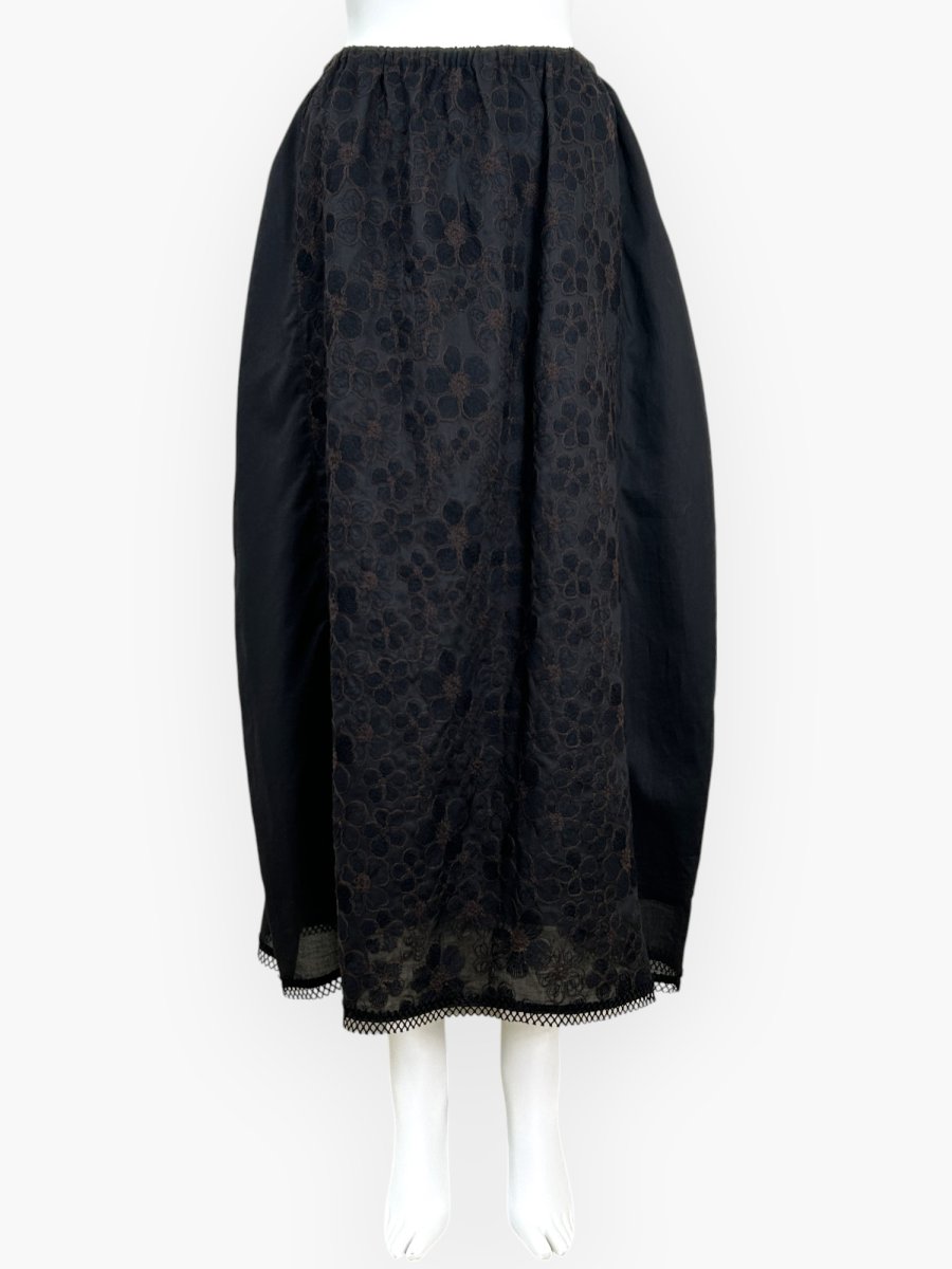 画像5: スワリーフラワーエンブ　スカート  (5)