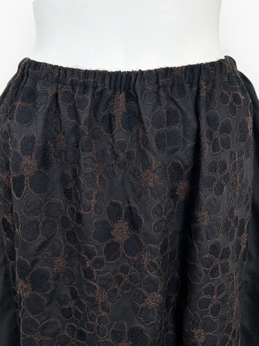 画像8: スワリーフラワーエンブ　スカート  (8)
