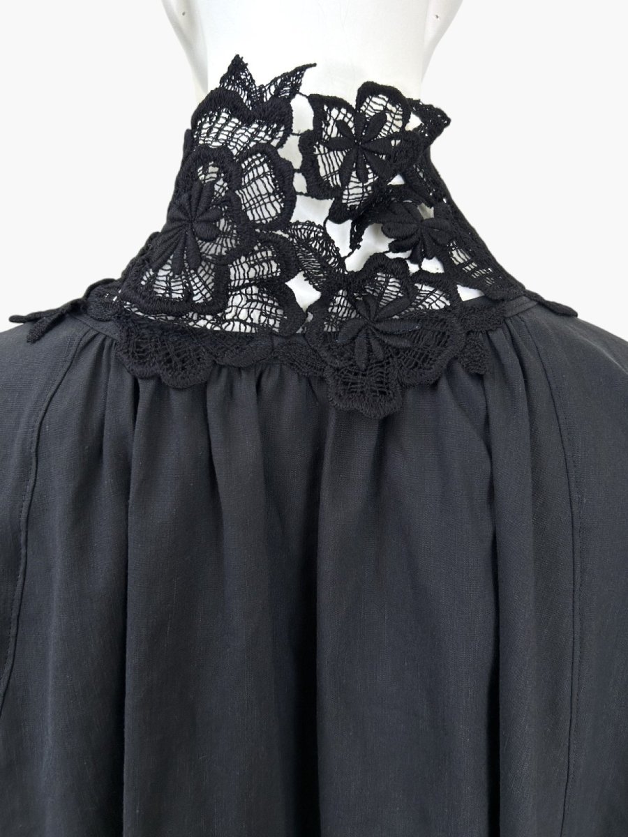 画像7: イージーリネン　ブラウスジャケット  (7)