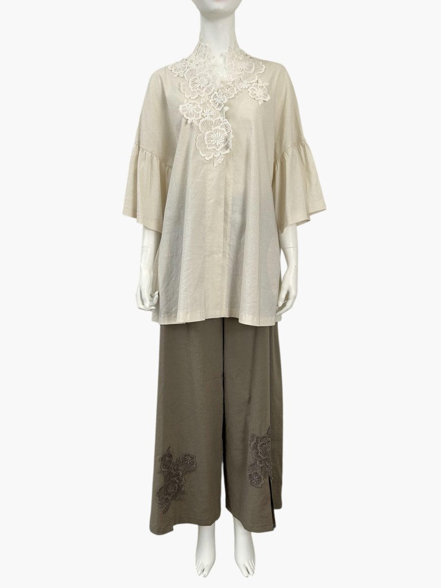 画像15: イージーリネン　ブラウスジャケット  (15)