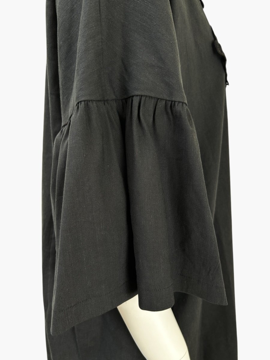 画像8: イージーリネン　ブラウスジャケット  (8)