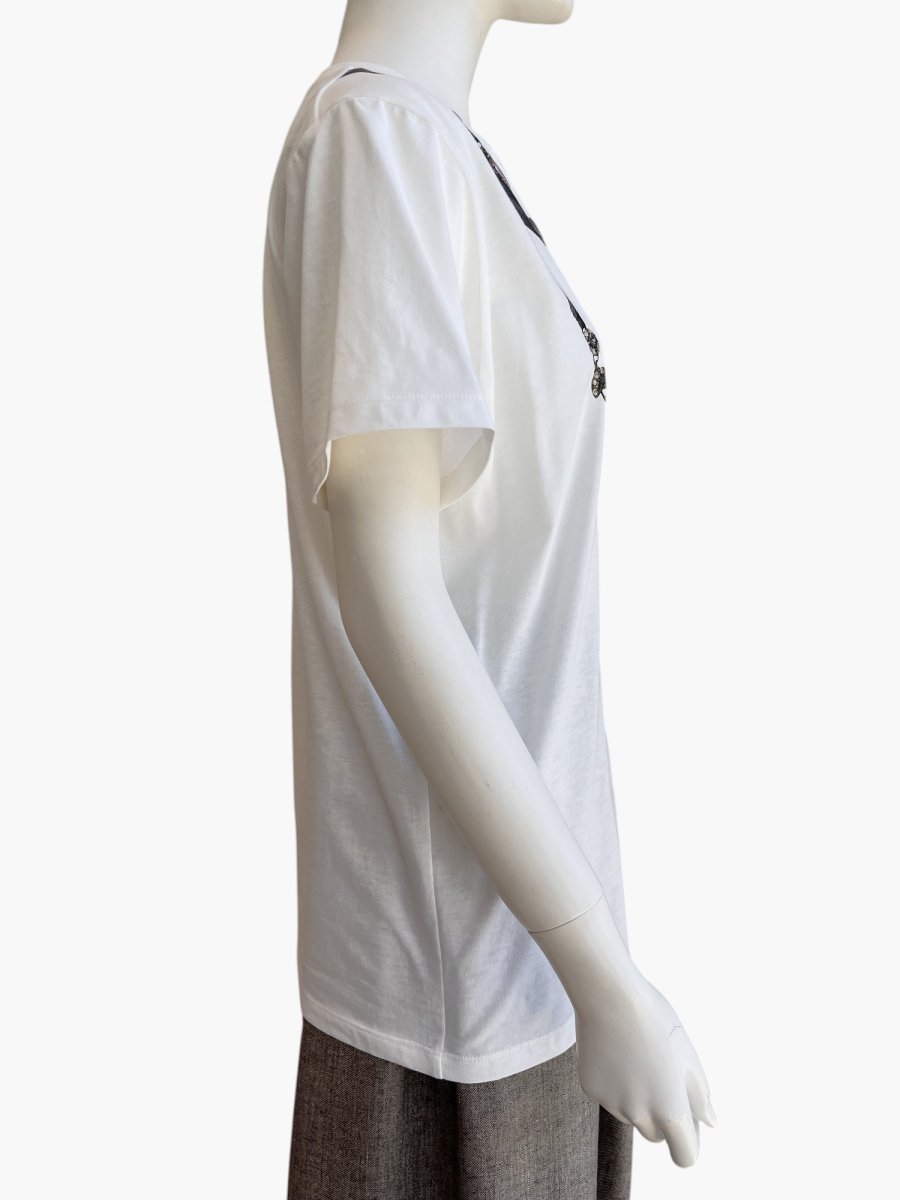 画像4: ジュエリープリント　Tシャツ  (4)