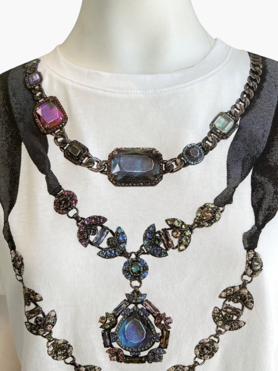 画像6: ジュエリープリント　Tシャツ  (6)