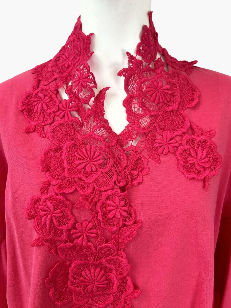 画像2: イージーリネン　ブラウスジャケット  (2)