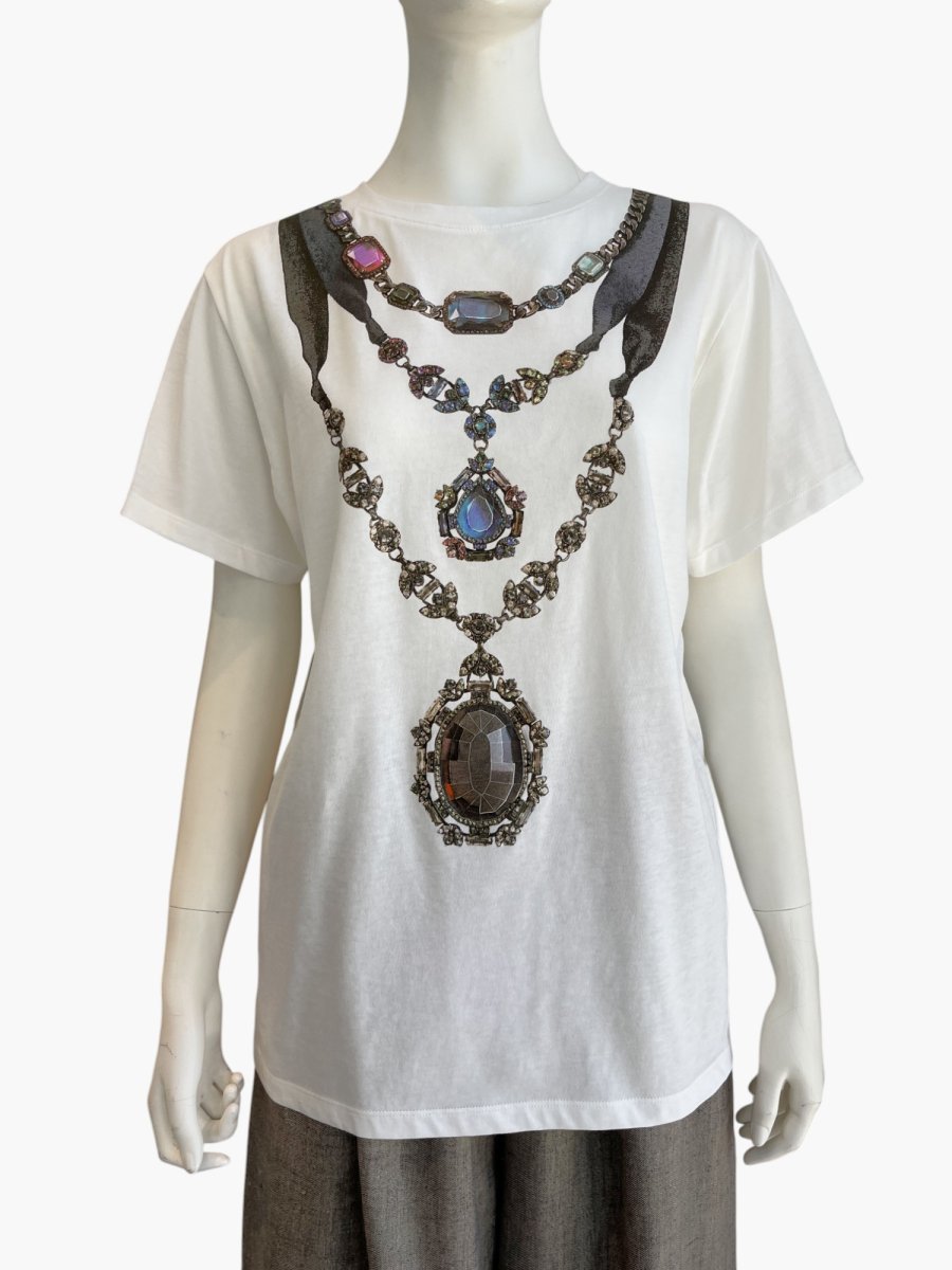 画像3: ジュエリープリント　Tシャツ  (3)