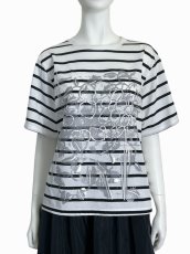 画像7: ホイルフラワーTシャツ (7)