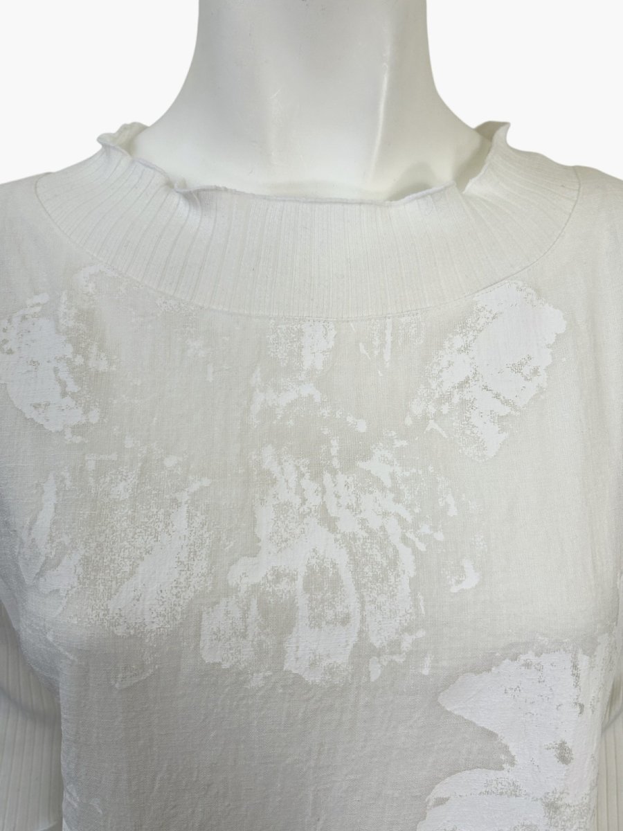 画像8: ホイップフラワープリント ワンピース  (8)