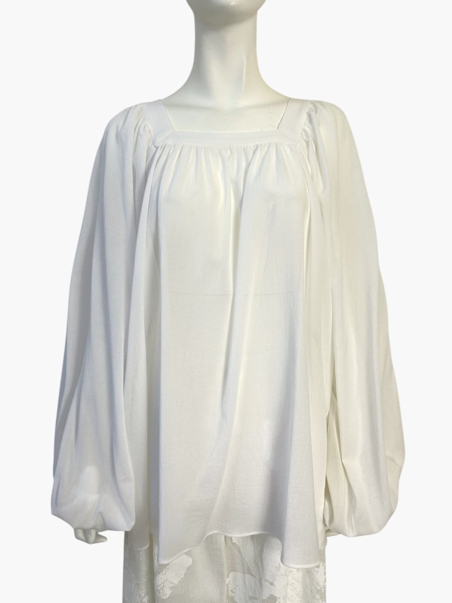 画像7: フローウィーコットン　ブラウス  (7)