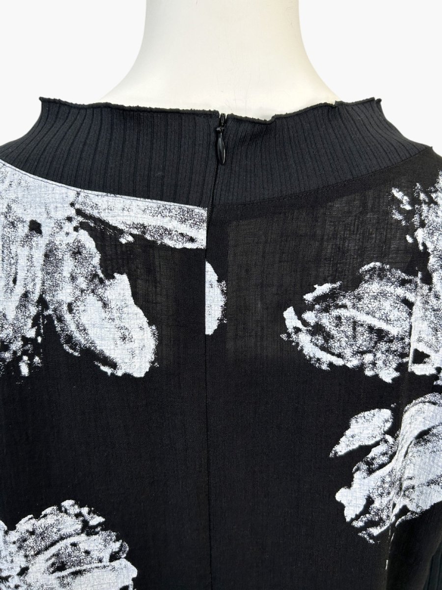 画像6: ホイップフラワープリント ワンピース  (6)