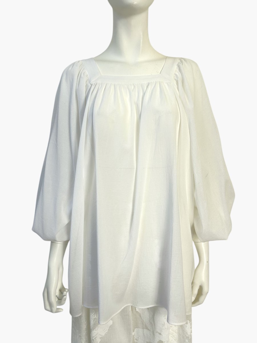 画像15: フローウィーコットン　ブラウス  (15)