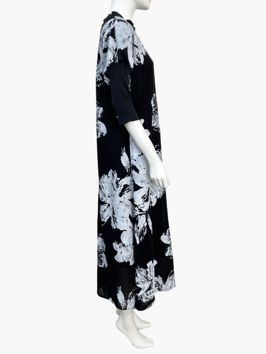 画像4: ホイップフラワープリント ワンピース  (4)