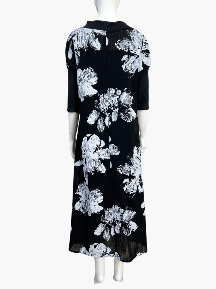 画像5: ホイップフラワープリント ワンピース  (5)