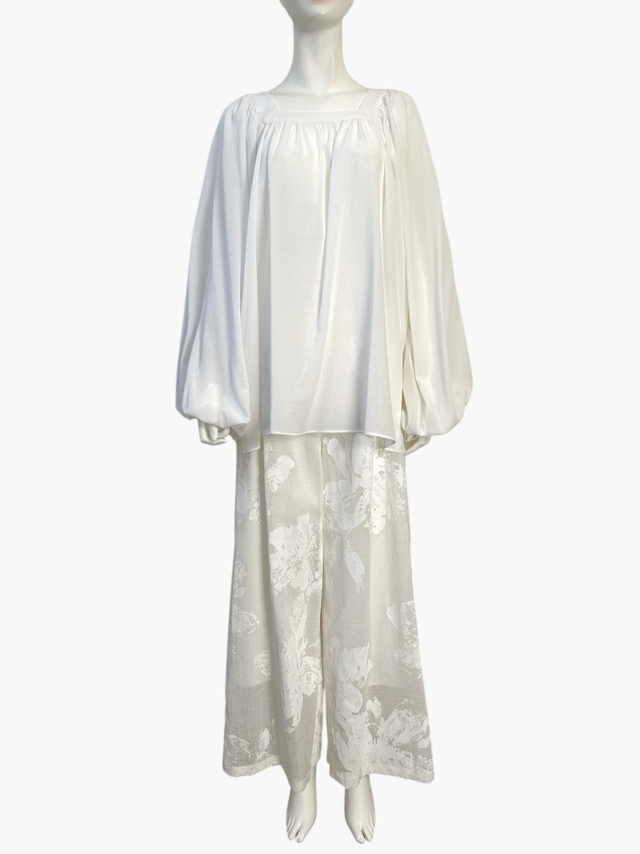 画像16: フローウィーコットン　ブラウス  (16)