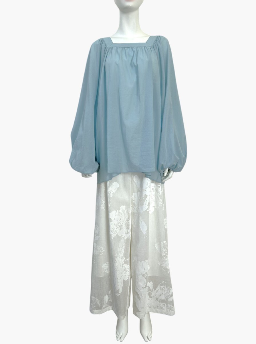 画像6: フローウィーコットン　ブラウス  (6)