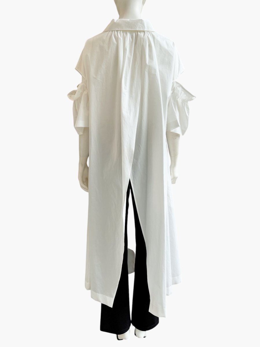 画像3: オーガニックコットンタイプライター　ワンピース  (3)