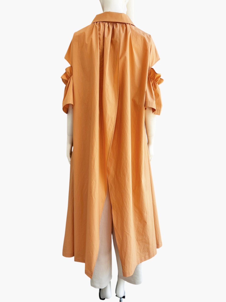 画像9: オーガニックコットンタイプライター　ワンピース  (9)