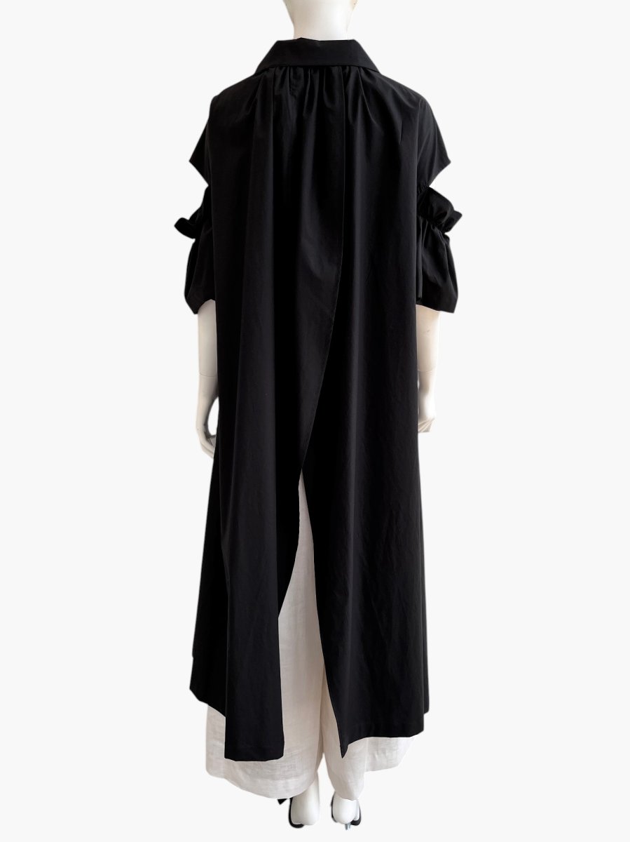 画像12: オーガニックコットンタイプライター　ワンピース  (12)