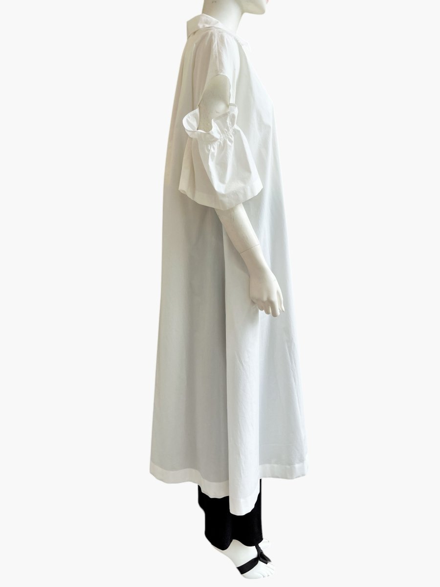 画像2: オーガニックコットンタイプライター　ワンピース  (2)