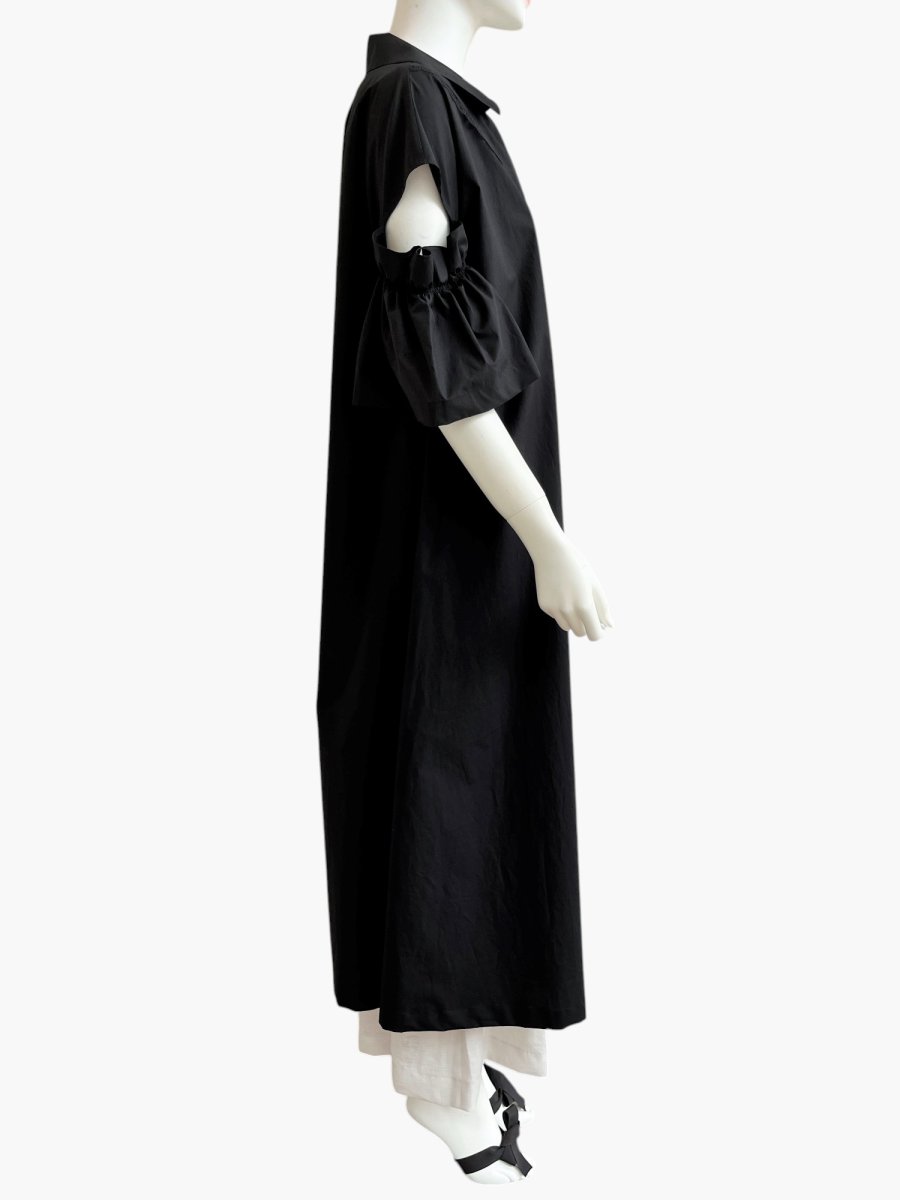 画像11: オーガニックコットンタイプライター　ワンピース  (11)