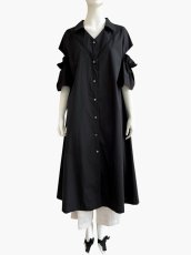 画像10: オーガニックコットンタイプライター　ワンピース (10)