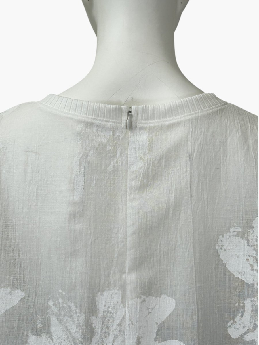 画像6: ホイップフラワープリント ブラウス  (6)