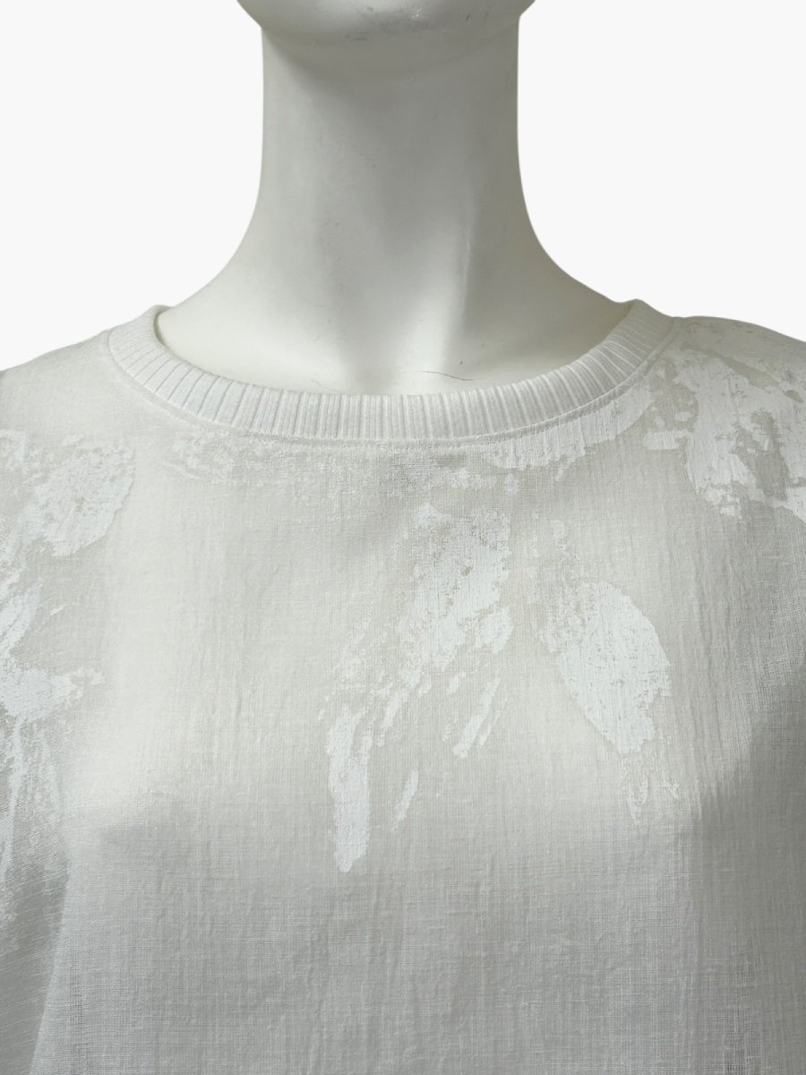 画像5: ホイップフラワープリント ブラウス  (5)