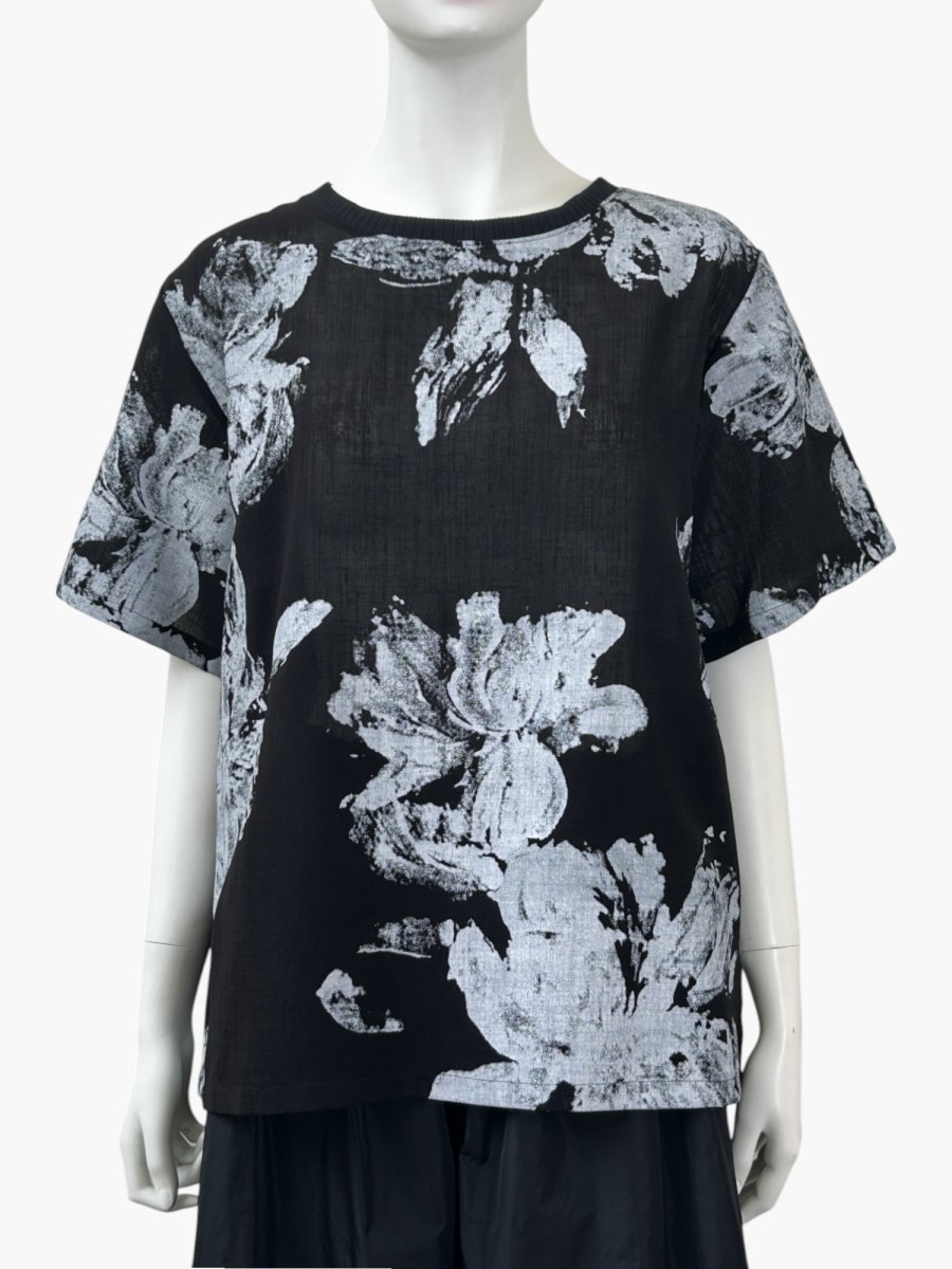 画像9: ホイップフラワープリント ブラウス  (9)