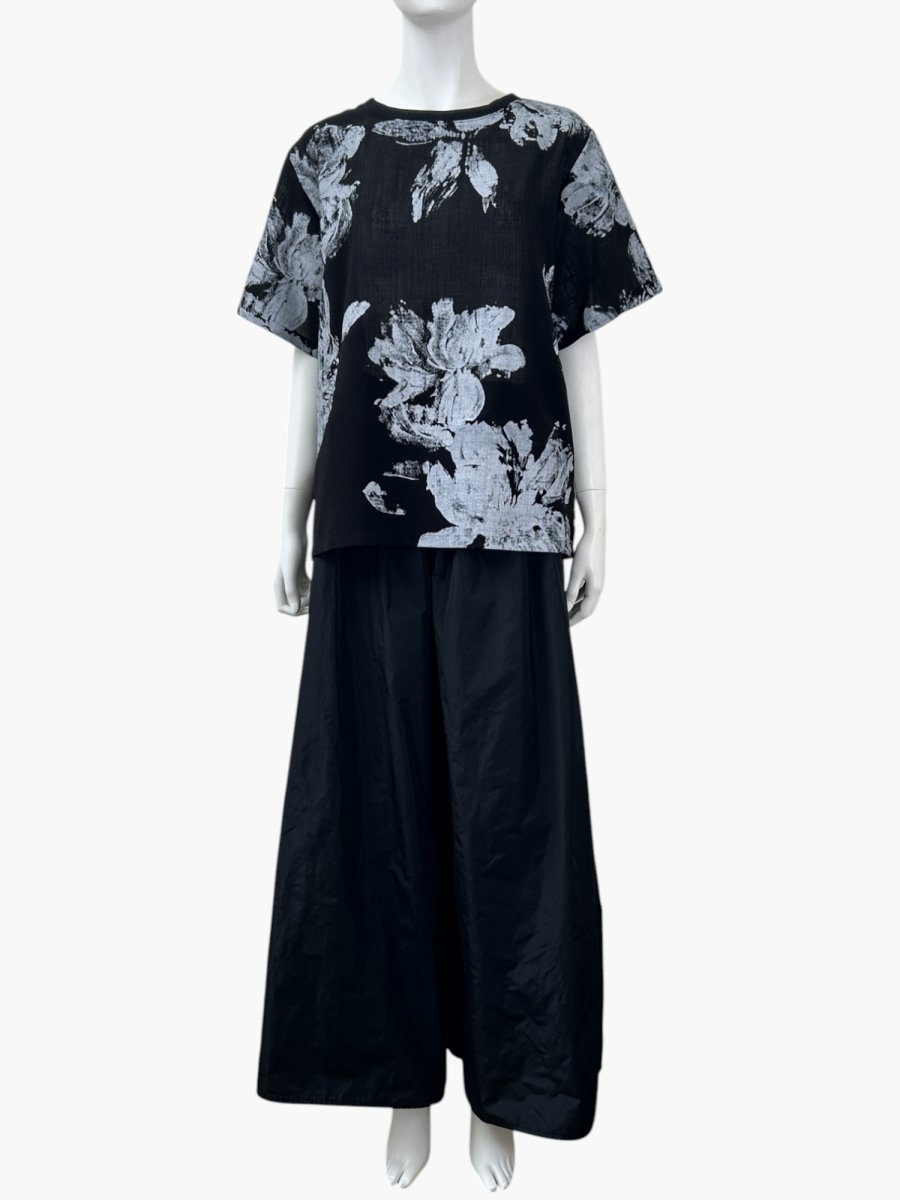 画像15: ホイップフラワープリント ブラウス  (15)