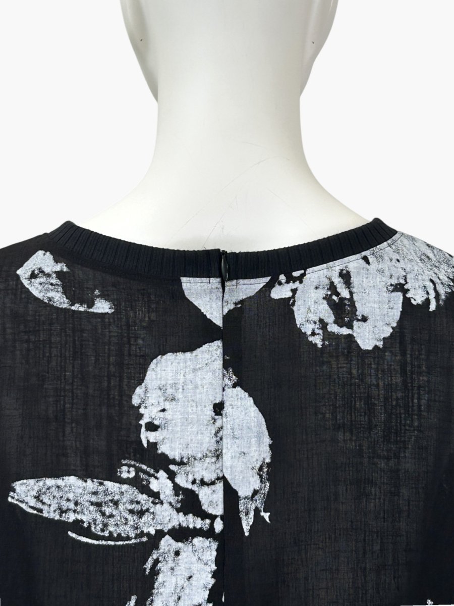 画像14: ホイップフラワープリント ブラウス  (14)