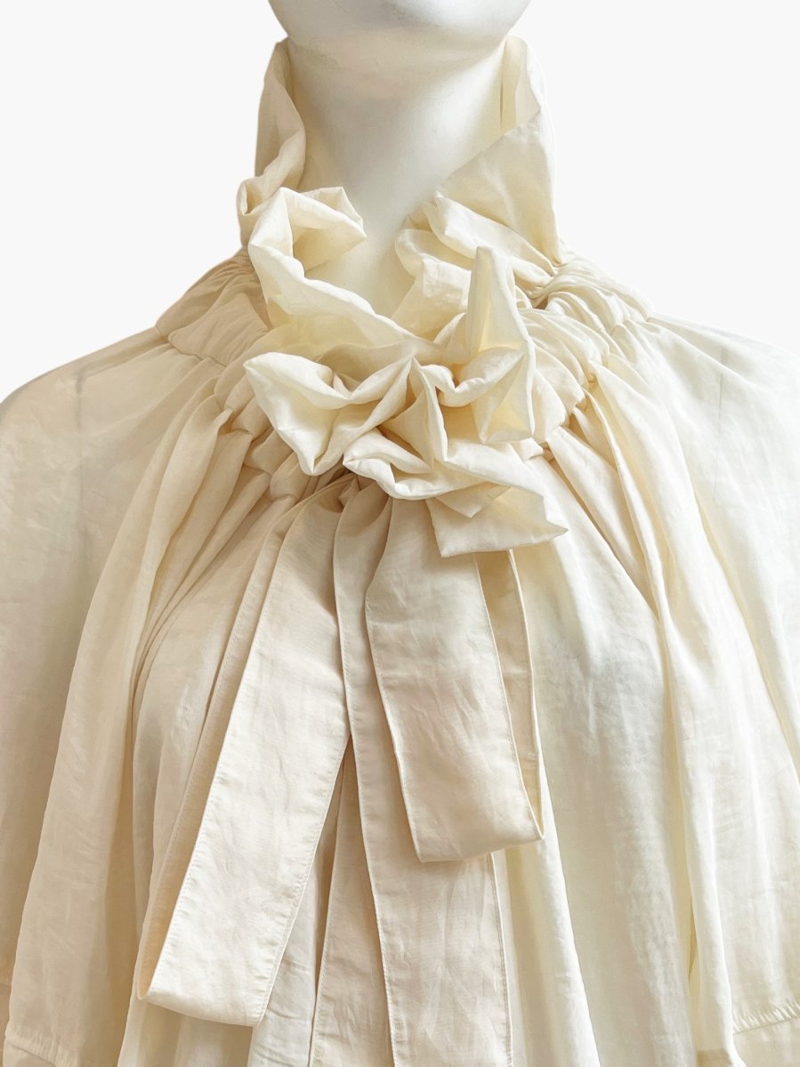 画像4: ヴィンテージフロスティ楊柳　ブラウス  (4)