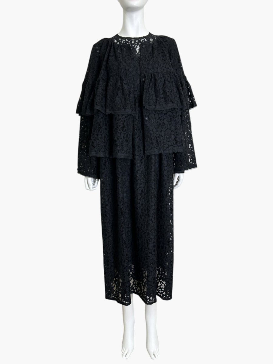 画像16: ラウンドフラワーレース ブラウスジャケット  (16)