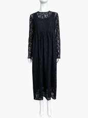画像10: ラウンドフラワーレース　ワンピース (10)