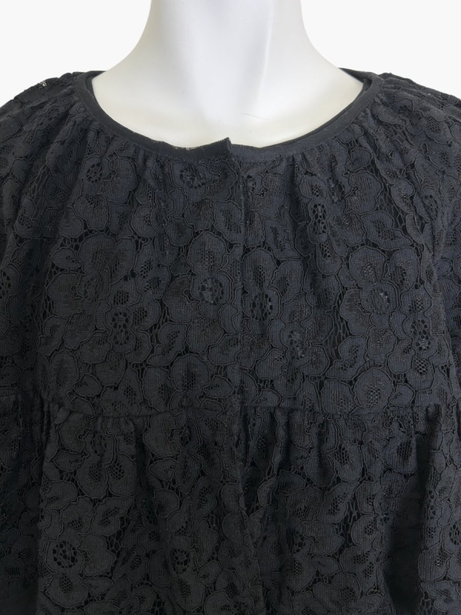画像13: ラウンドフラワーレース ブラウスジャケット  (13)