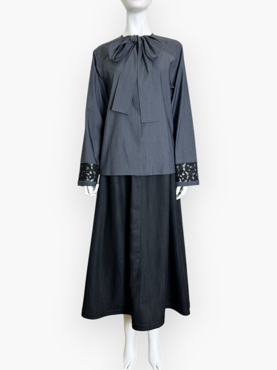 画像4: メルティーデニム　ブラウス (4)