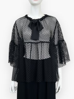 4298シズカコムロ　コート　ワンピース　リボン　ツイード　大きいサイズ　希少 ファッション通販の4298 SHIZUKA KOMURO │ 4298シヅカコムロ