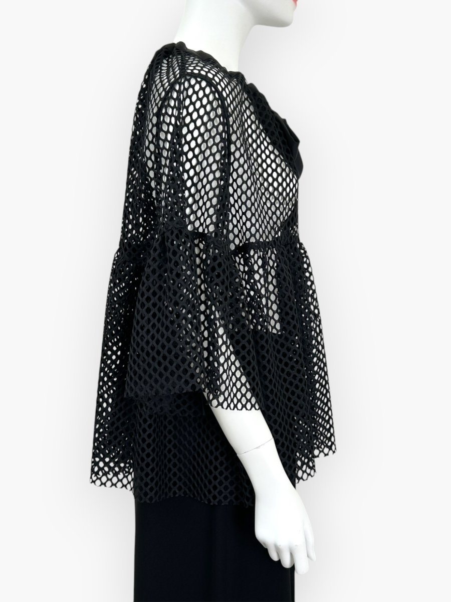 画像2: アートメッシュ　ブラウス  (2)