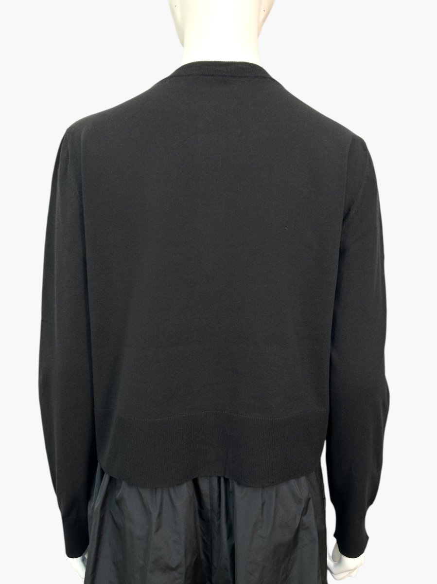 画像9: カットワークフラワーニット カーディガン  (9)