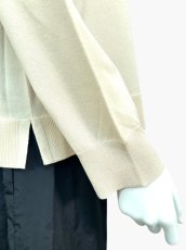 画像3: カットワークフラワーニット　Vネック (3)