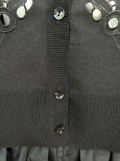 画像8: カットワークフラワーニット　カーディガン (8)