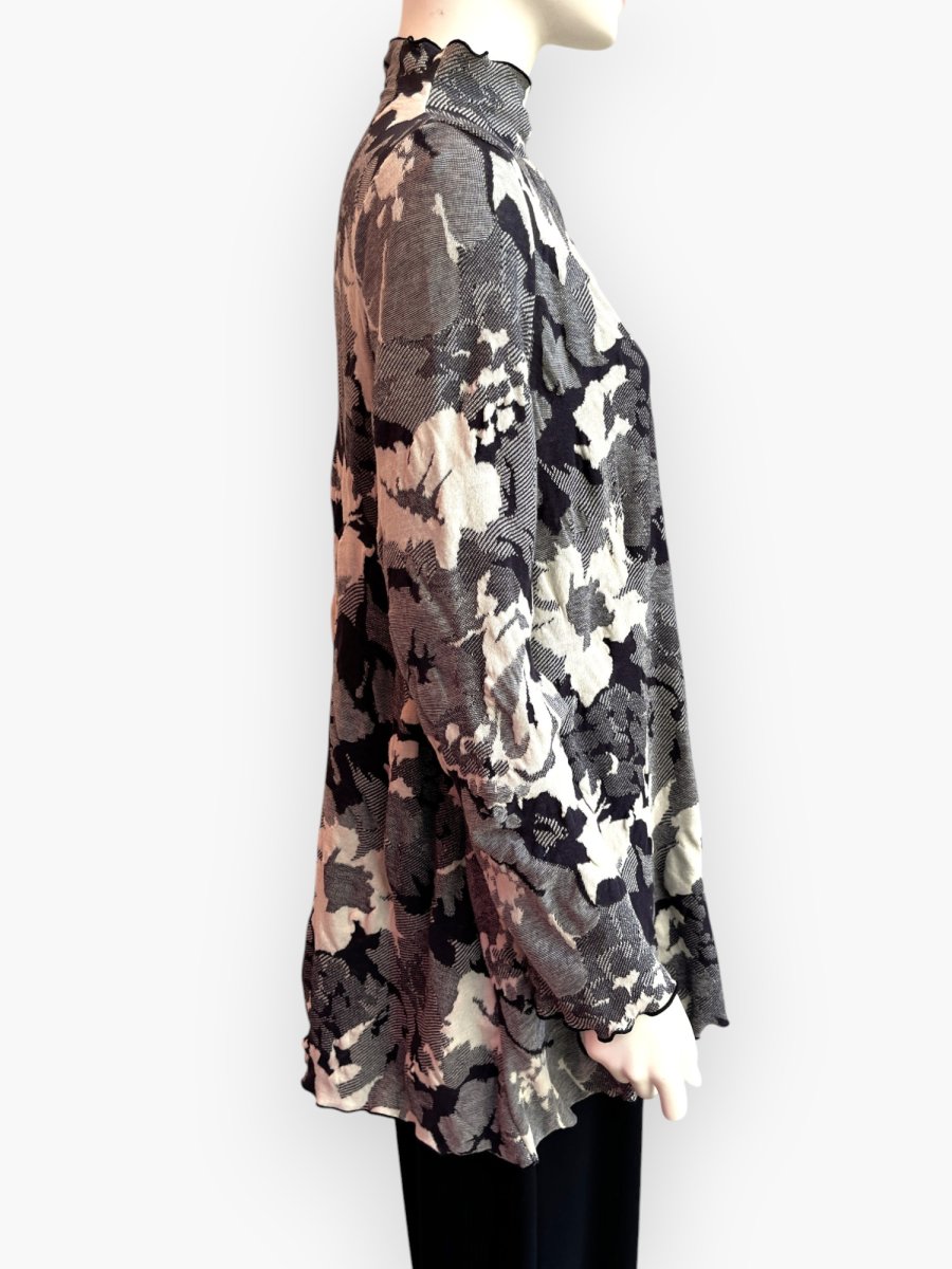 画像2: ミックスTTジャガード　チュニック  (2)