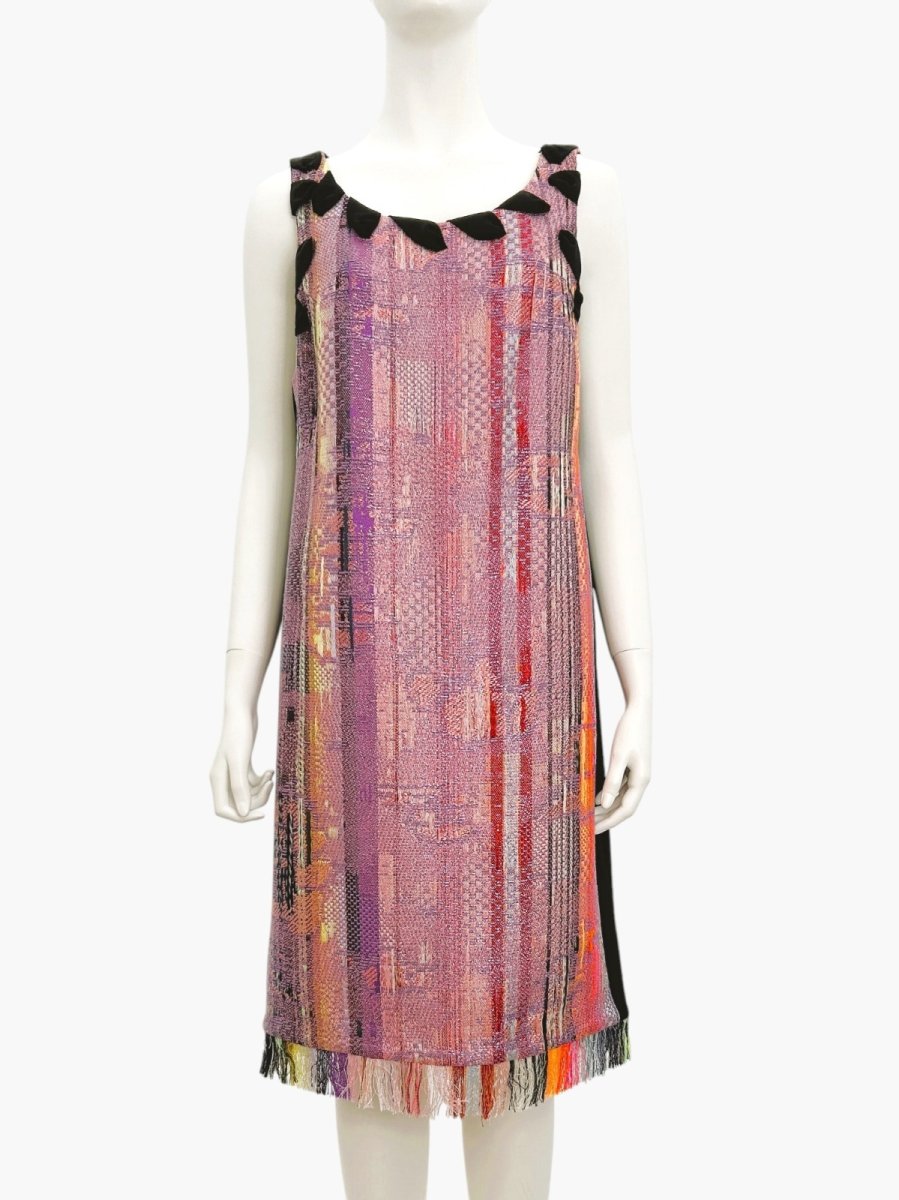 画像2: ラメマルチツイード　ワンピース  (2)