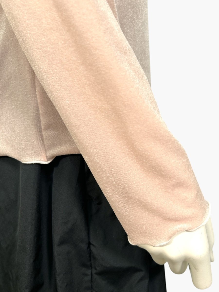 画像7: プリントベロア　スタンドネック  (7)