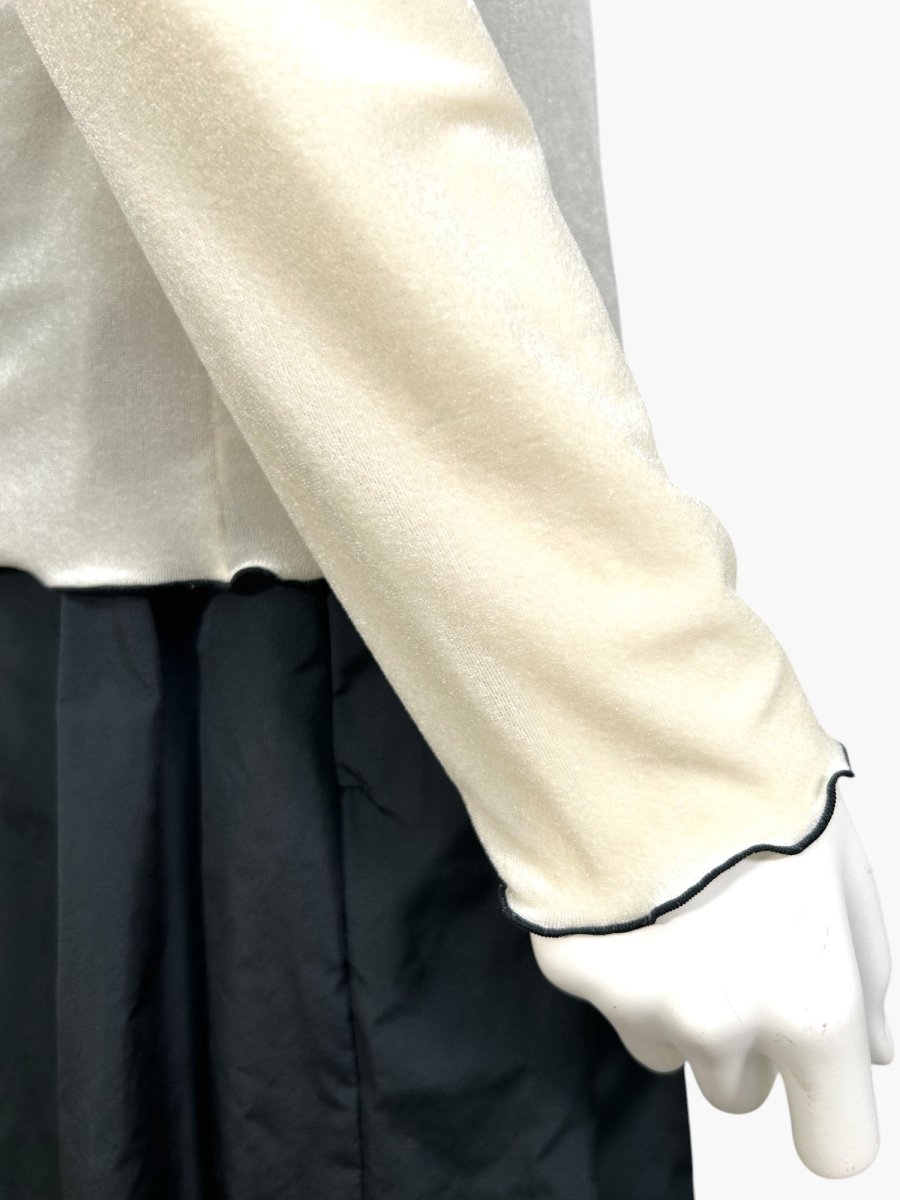 画像12: プリントベロア　スタンドネック  (12)