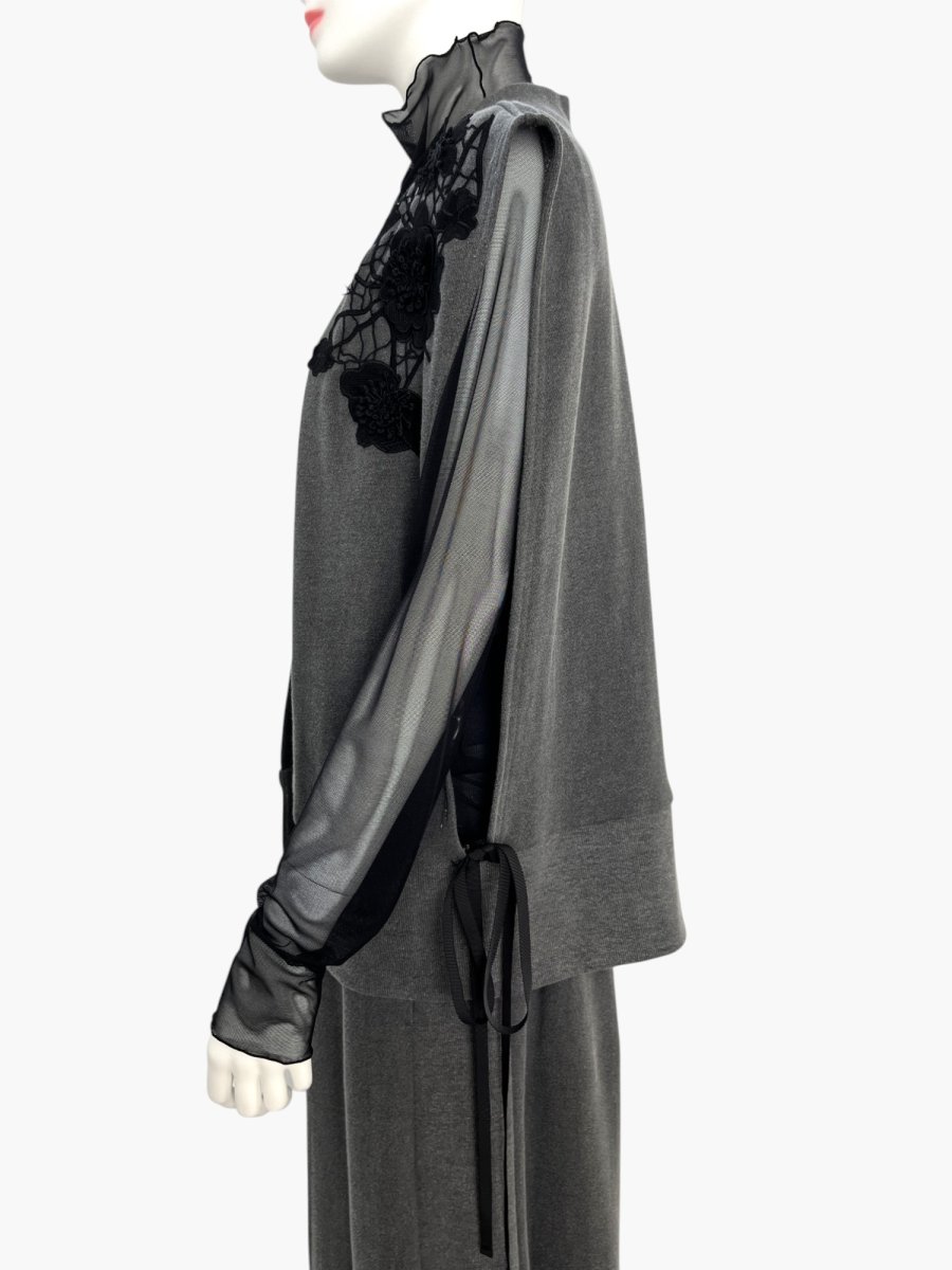 画像9: レトロデニム裏毛　ジレ  (9)