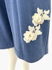 画像11: レトロデニム裏毛　コクーンパンツ (11)